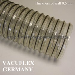 Шланг для вентиляции полиуретановый со стальной спиралью Vacuflex